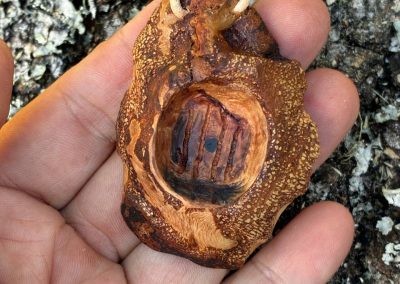 Hobbit Tür aus Baumperle