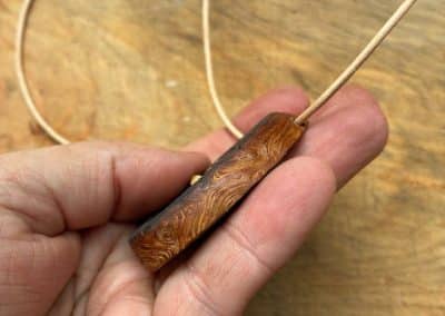 Hobbit Tür aus Baumperle