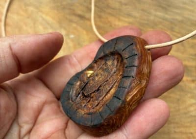 Hobbit Tür aus Baumperle