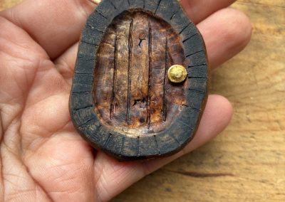 Hobbit Tür aus Baumperle