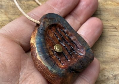 Hobbit Tür aus Baumperle