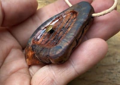 Hobbit Tür aus Baumperle