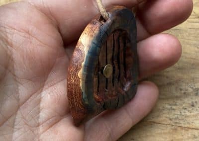 Hobbit Tür aus Baumperle