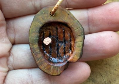 Hobbit Tür aus Baumperle