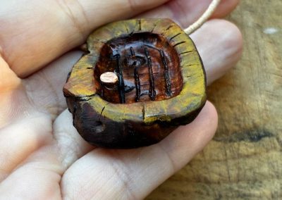 Hobbit Tür aus Baumperle