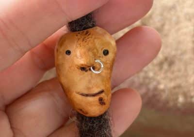 Dreadwichtel aus Baumperle