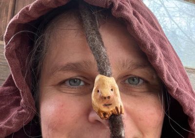 Dreadwichtel aus Baumperle