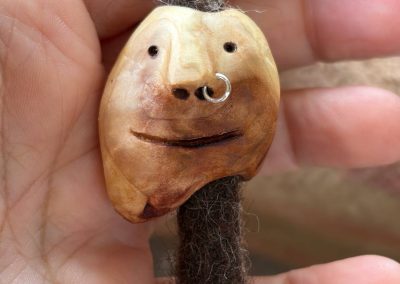 Dreadwichtel aus Baumperle