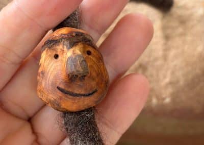 Dreadwichtel aus Baumperle