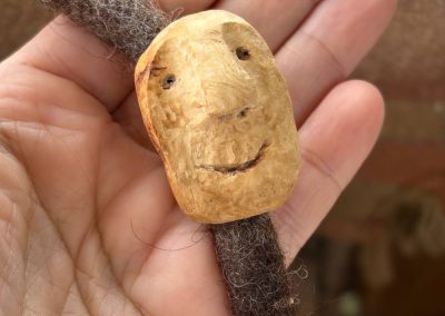 Dreadwichtel aus Baumperle