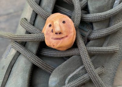 Schuhwichtel aus Baumperle