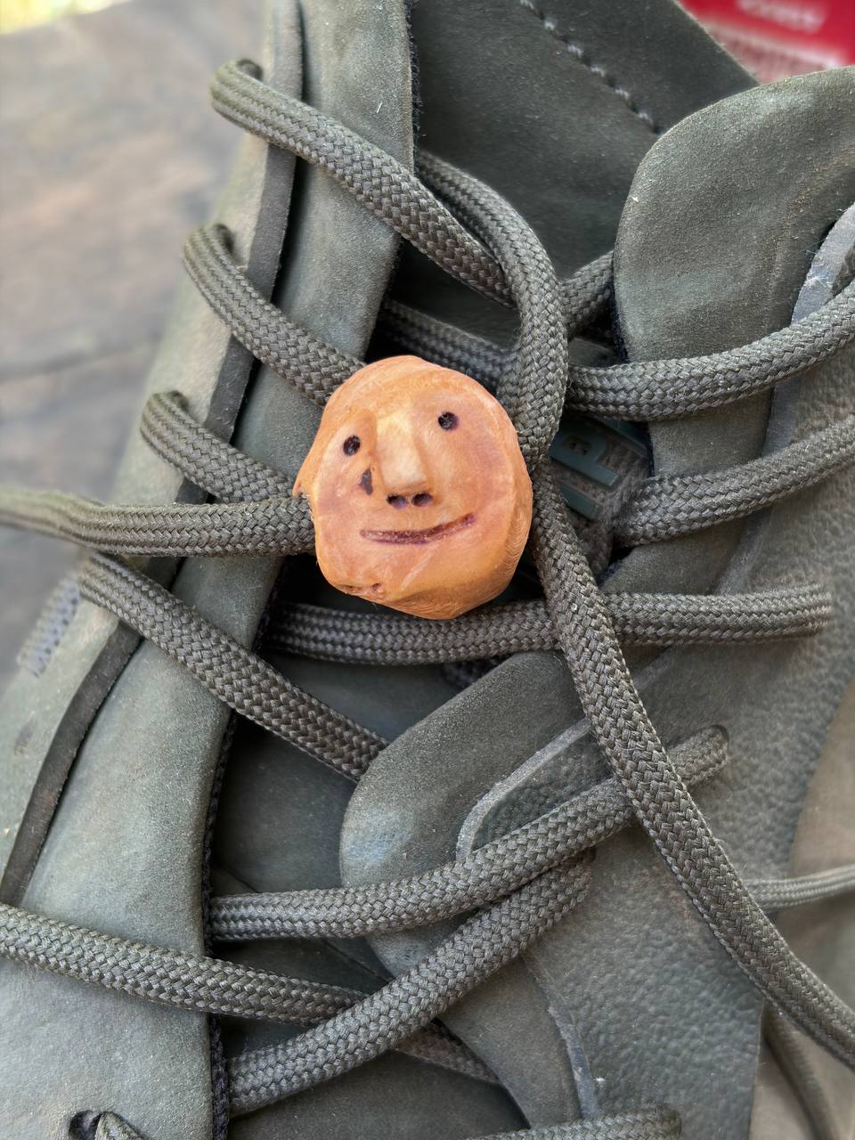 Schuhwichtel aus Baumperle