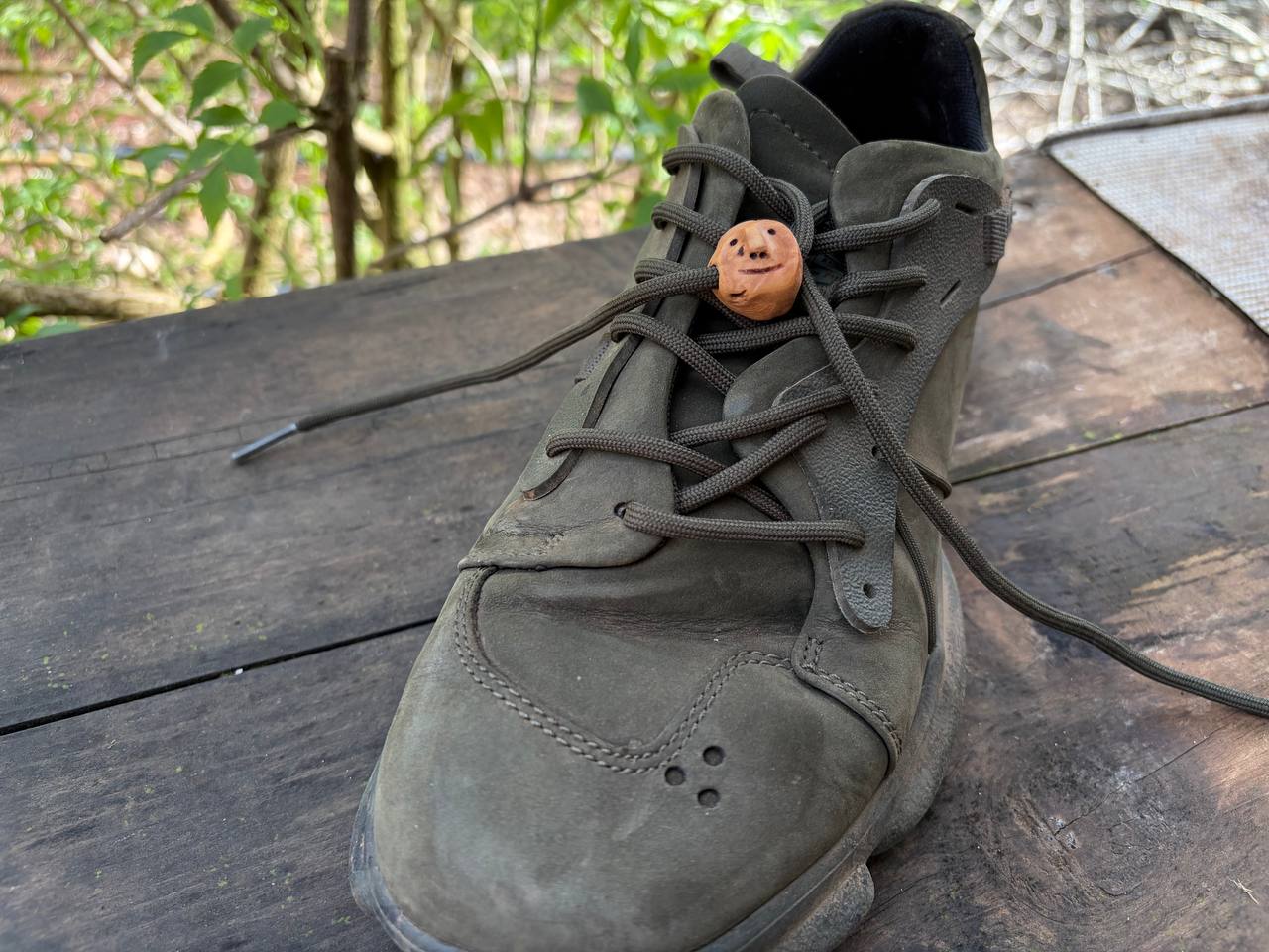 Schuhwichtel aus Baumperle