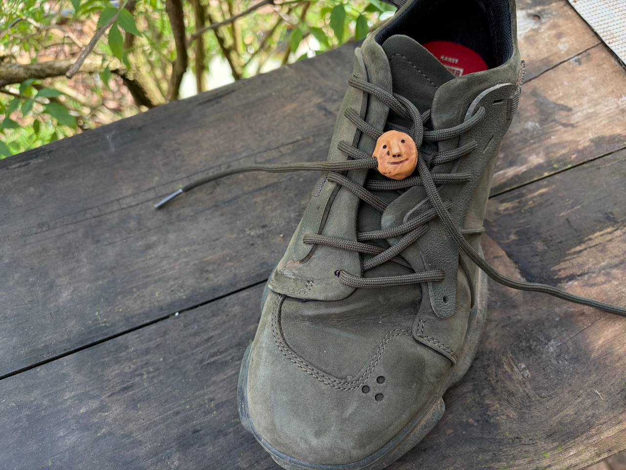 Schuhwichtel aus Baumperle