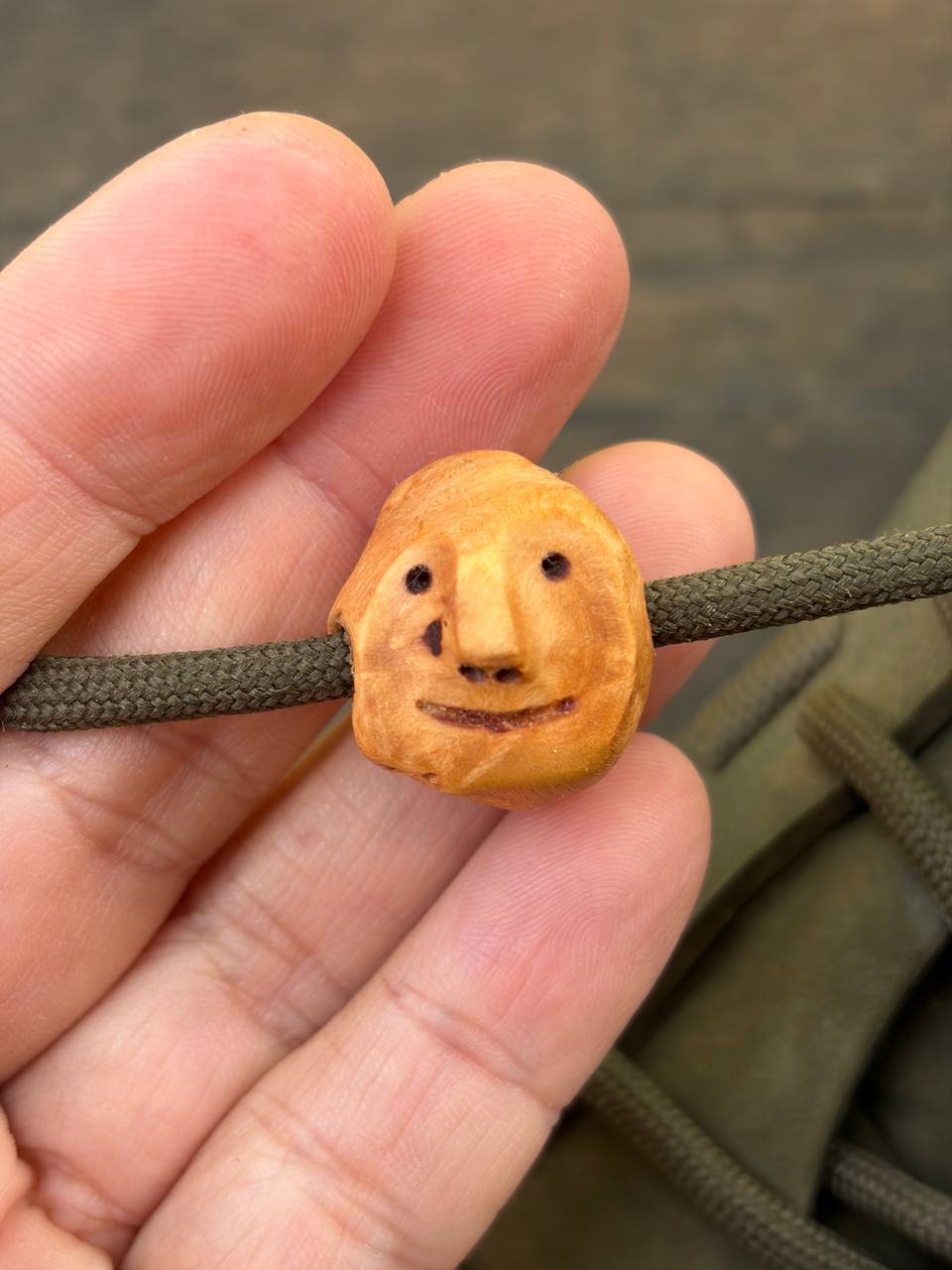 Schuhwichtel aus Baumperle