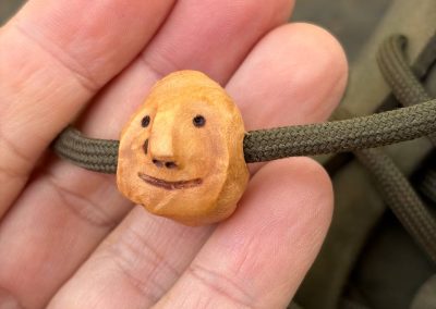 Schuhwichtel aus Baumperle