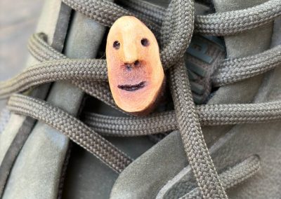 Schuhwichtel aus Baumperle