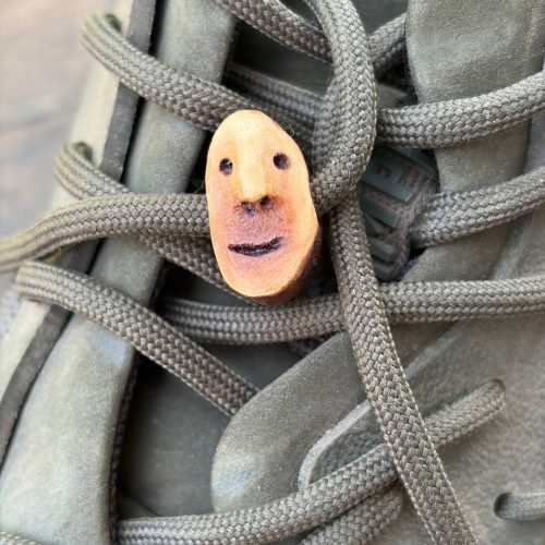 Schuhwichtel aus Baumperle