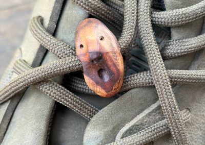 Schuhwichtel aus Baumperle