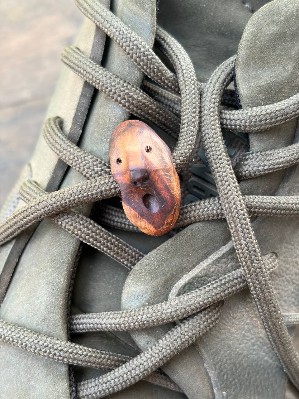 Schuhwichtel aus Baumperle