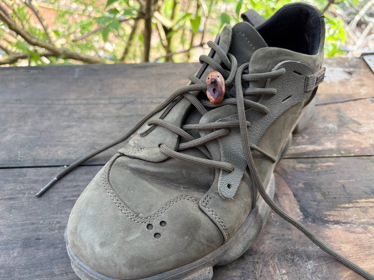 Schuhwichtel aus Baumperle