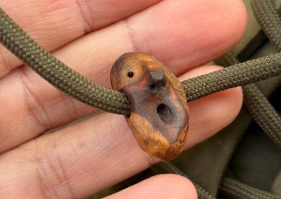 Schuhwichtel aus Baumperle