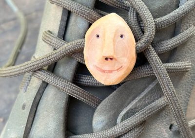 Schuhwichtel aus Baumperle