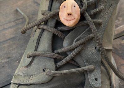 Schuhwichtel aus Baumperle