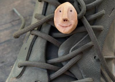 Schuhwichtel aus Baumperle