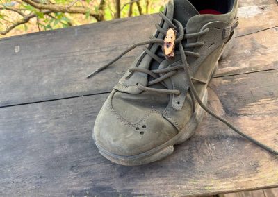 Schuhwichtel aus Baumperle