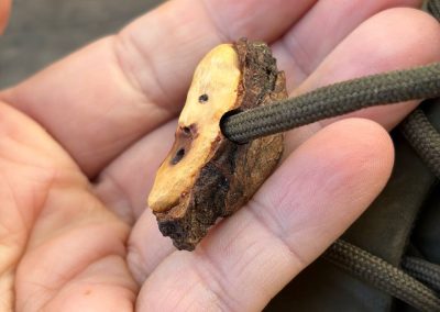 Schuhwichtel aus Baumperle