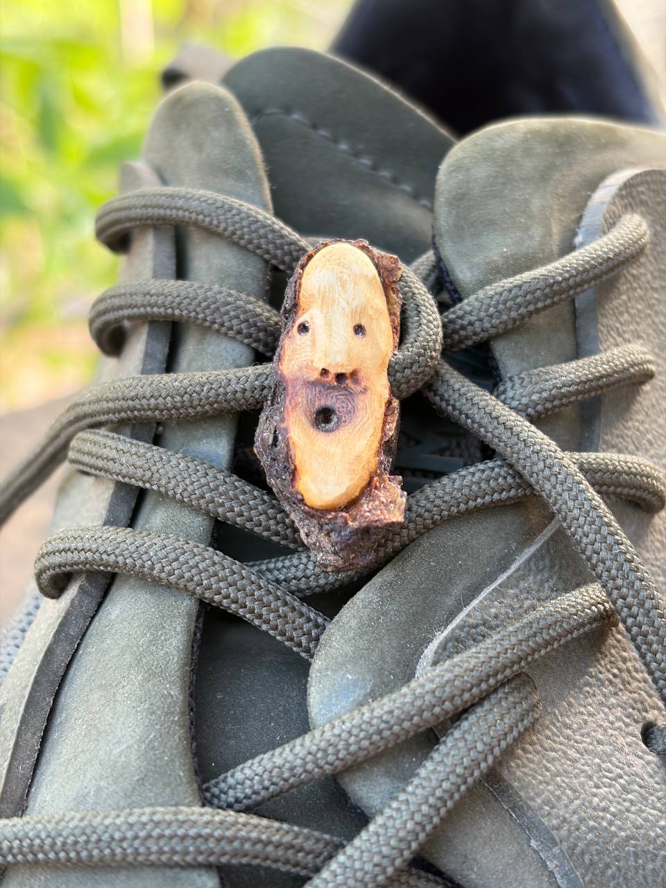 Schuhwichtel aus Baumperle