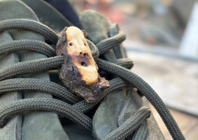 Schuhwichtel aus Baumperle