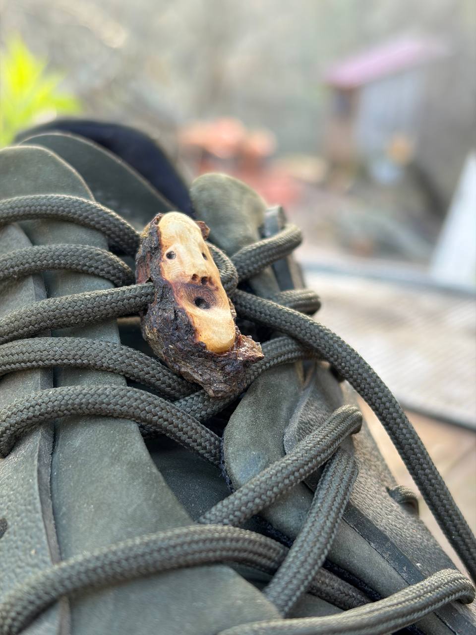 Schuhwichtel aus Baumperle