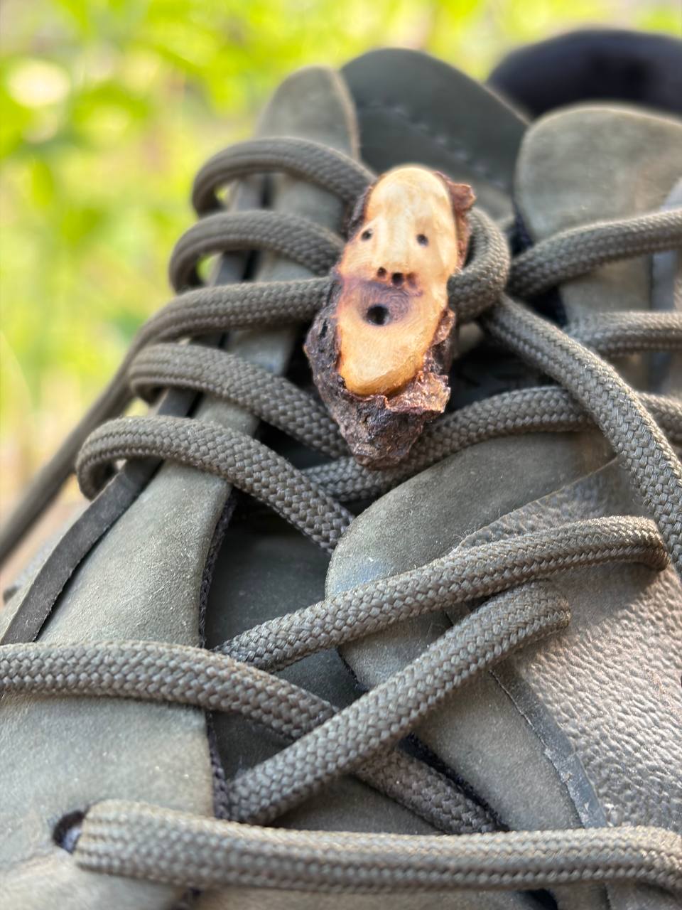 Schuhwichtel aus Baumperle