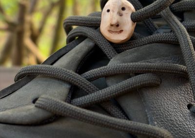 Schuhwichtel aus Baumperle