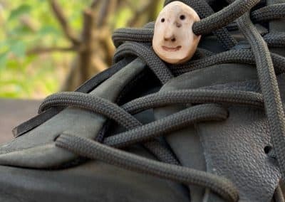 Schuhwichtel aus Baumperle