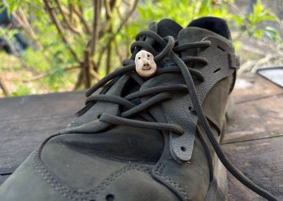 Schuhwichtel aus Baumperle