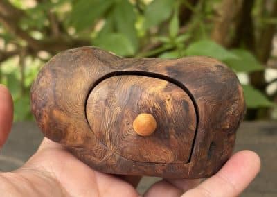 Bandsägenbox aus Baumperle