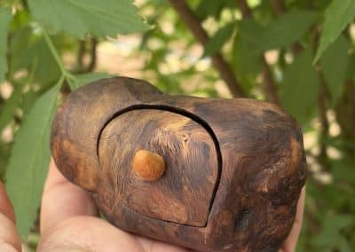 Bandsägenbox aus Baumperle