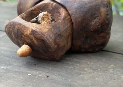 Bandsägenbox aus Baumperle