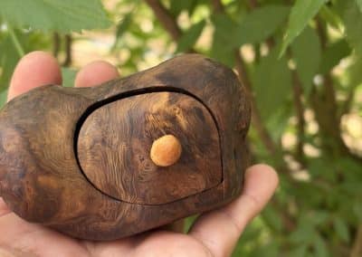 Bandsägenbox aus Baumperle