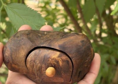 Bandsägenbox aus Baumperle