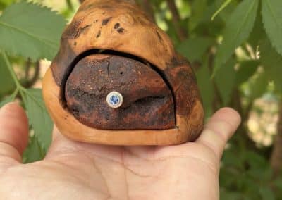 Bandsägenbox aus Baumperle