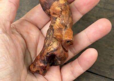 Handschmeichler aus Baumperle als Wichtel