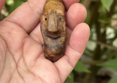 Handschmeichler aus Baumperle als Wichtel