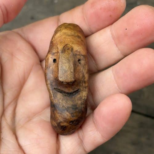 Handschmeichler aus Baumperle als Wichtel