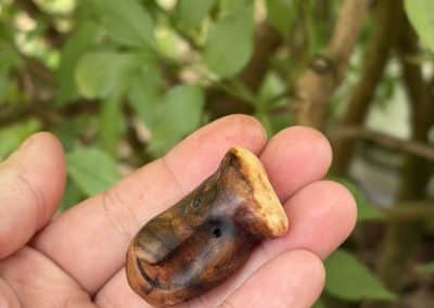 Handschmeichler aus Baumperle als Wichtel