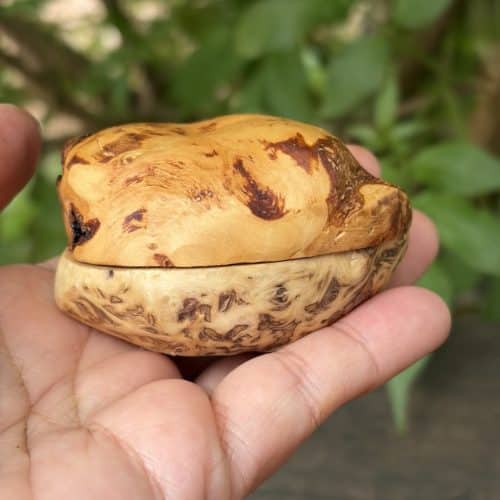 Schatulle aus Baumperle