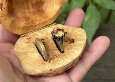 Schatulle aus Baumperle